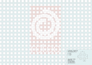 Lochplatte Qg 8-12 mm aus 1.4031, 1,5×MF